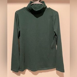 Christopher & Banks green long sleeve turtleneck